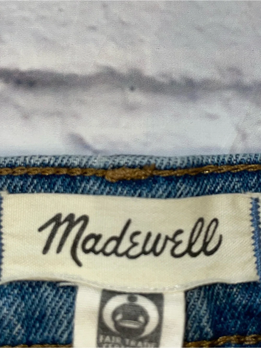 Madewell The Mid Rise Perfect Vintage Jean. Blue Size 29